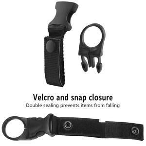 Water Bottle Ring Holder Keychain Belt Webbing Strap Hanging Bottle Buckle